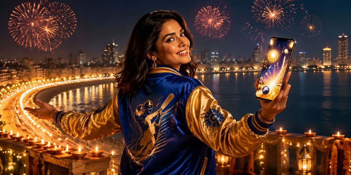 Mumbai Marine Drive Diwali festive cricket betting atmosphere